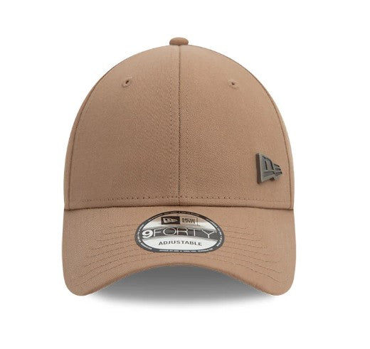 Gorro New Era Flawless Mini Logo 9FORTY Strapback Med Beige