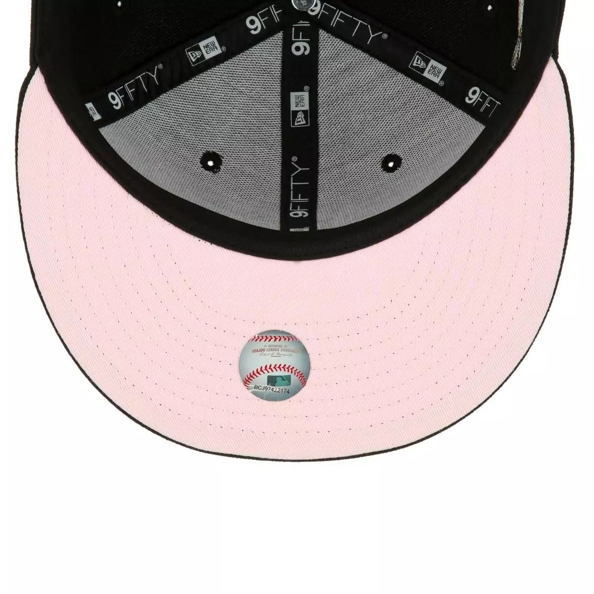 Gorra 9Fifty San Diego Padres MLB Black And Pink Patch Black