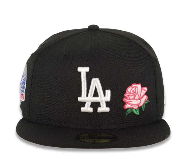 Gorra Los Angeles Dodgers 9Fifty Black and Pink Patch