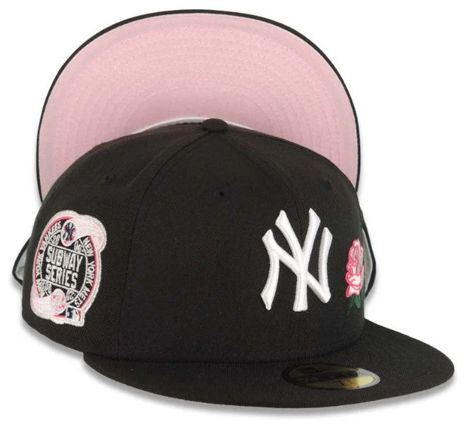 Gorra New Era New York Yankees 9Fifty Black and Pink Patch