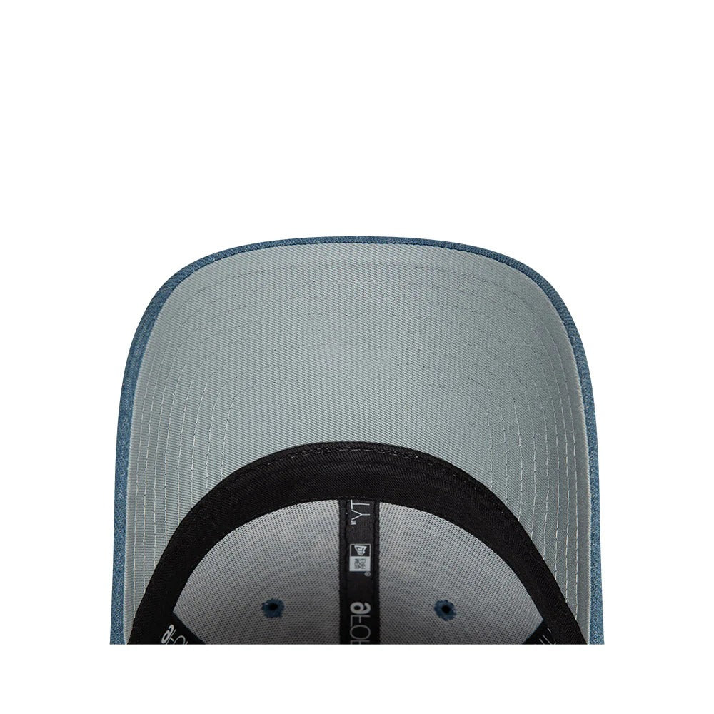 Los Angeles Dodgers MLB Denim Heart Icon 9FORTY Strapback