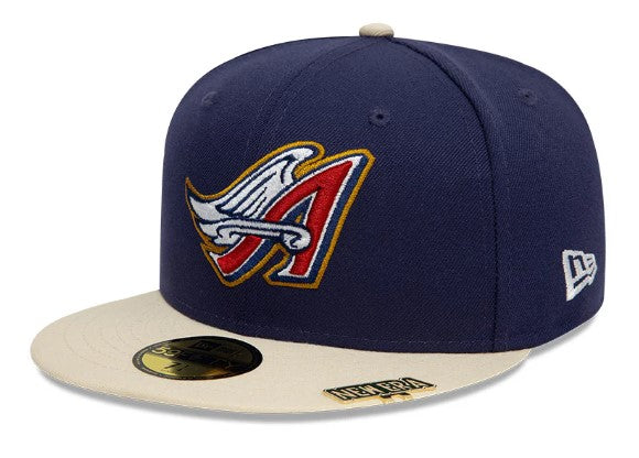 Gorra 59Fifty Anaheim Angels Visor Navy