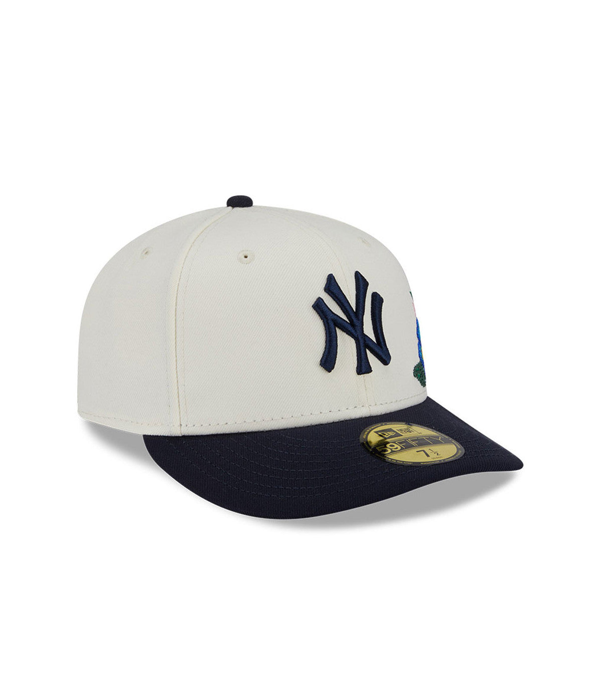Gorra 59Fifty MLB New York Yankees Tonal Florals Beige