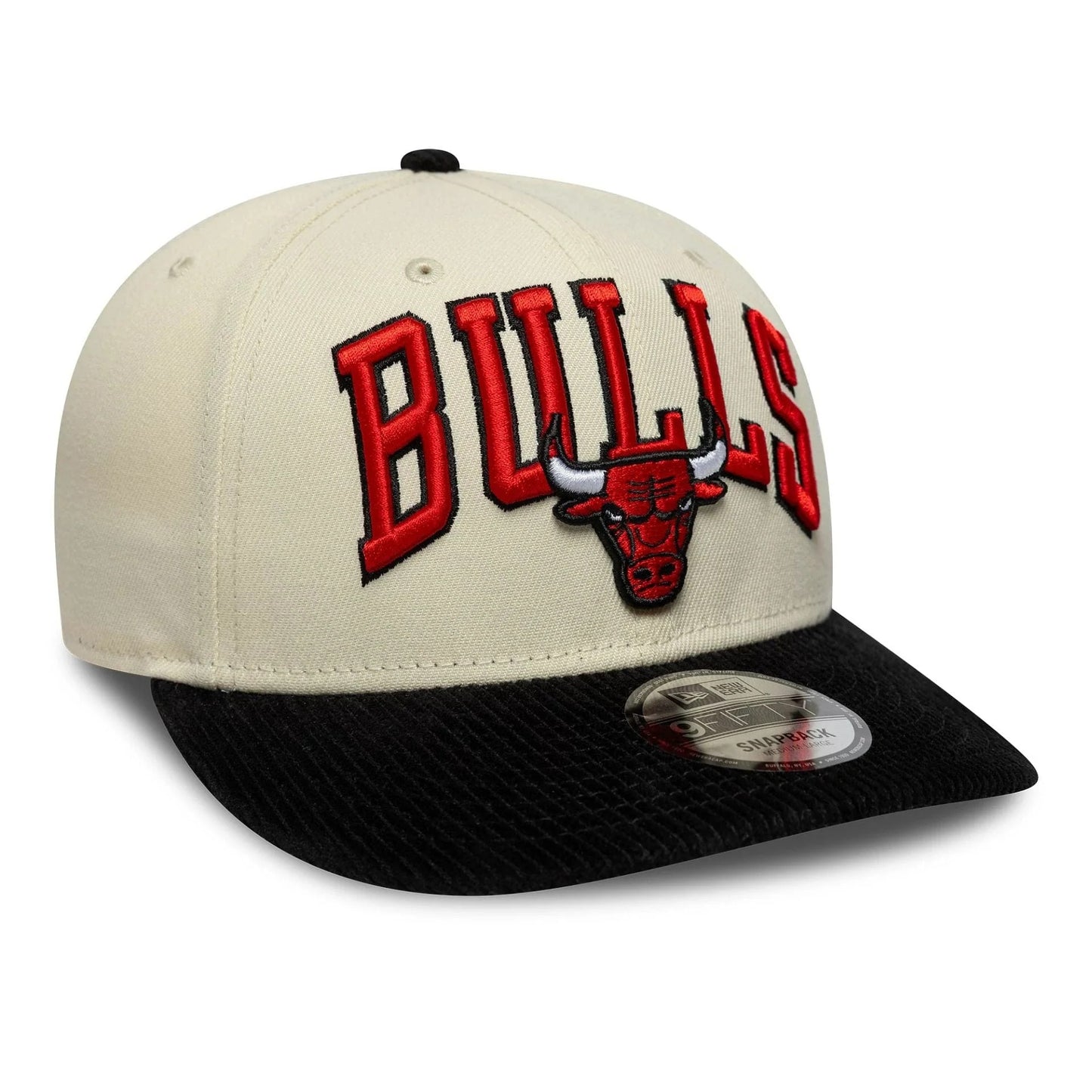 Gorra 9Fifty NBA Chicago Bulls Cord Visor Light Beige