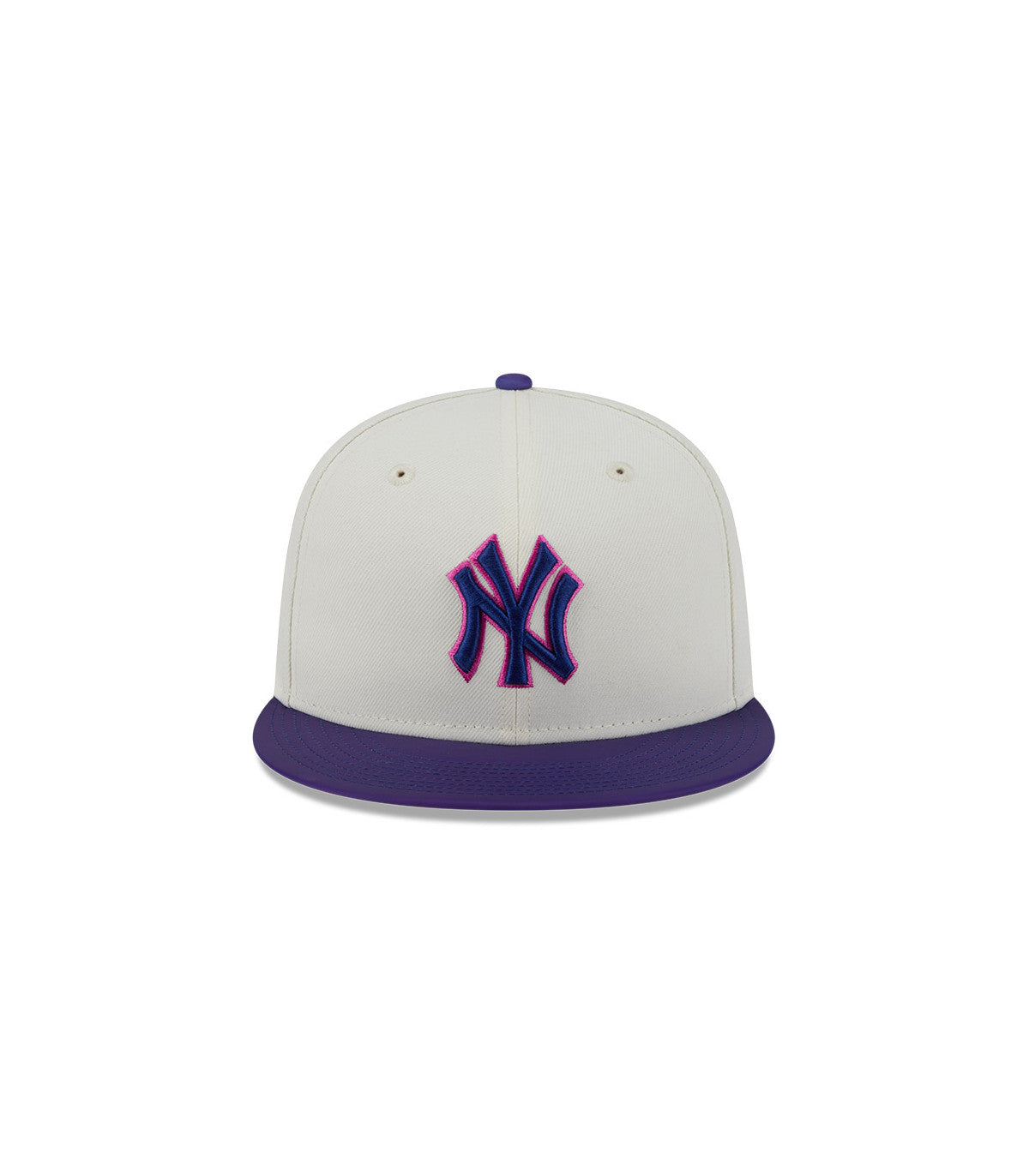 Gorra 59Fifty MLB New York Yankees Lifestyle Collection White Purple