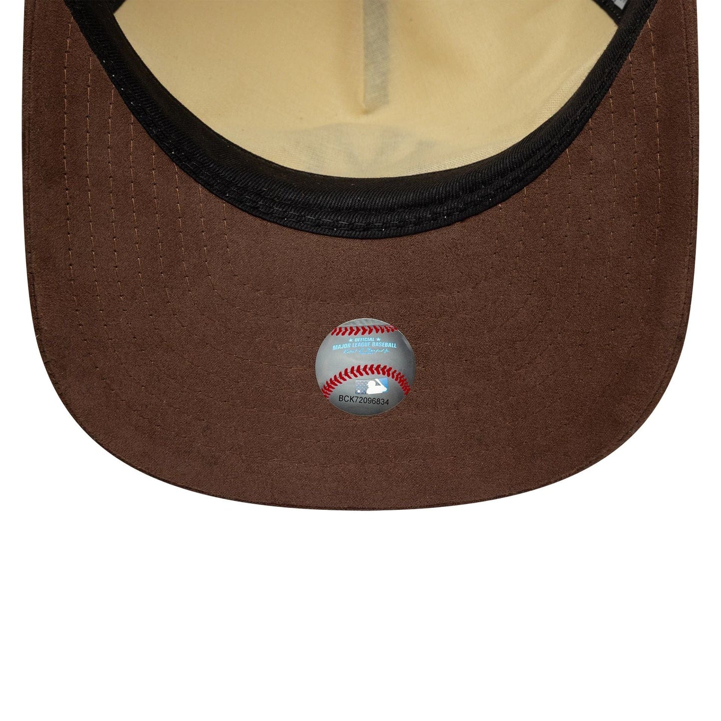 Gorra MLB Suede Visor New York Yankees 9FIFTY Snapback A-Frame Beige