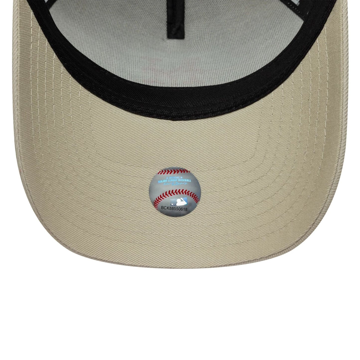 Gorra MLB Outline Script New York Mets 9FORTY E-Frame Beige
