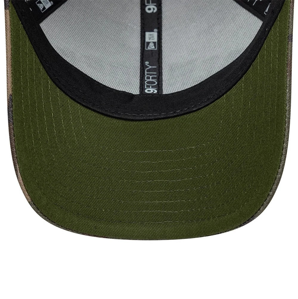 Gorra MLB Wordmark New York Yankees 9FORTY M-Crown Camuflaje Woodland