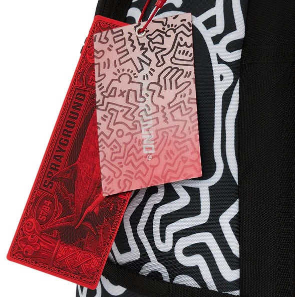 MOCHILA DLXSV KEITH HARRING SKATER GUY SPRAYGROUND