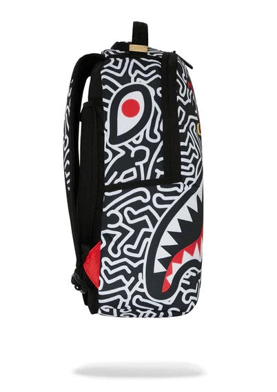 MOCHILA DLXSV KEITH HARRING SKATER GUY SPRAYGROUND