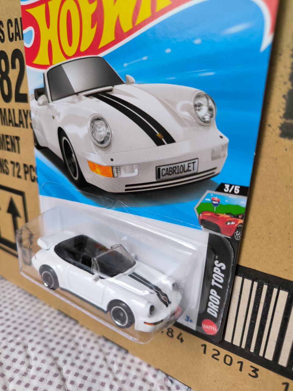 Hot Wheels Porsche 911 Turbo Cabriolet 2026 52/250