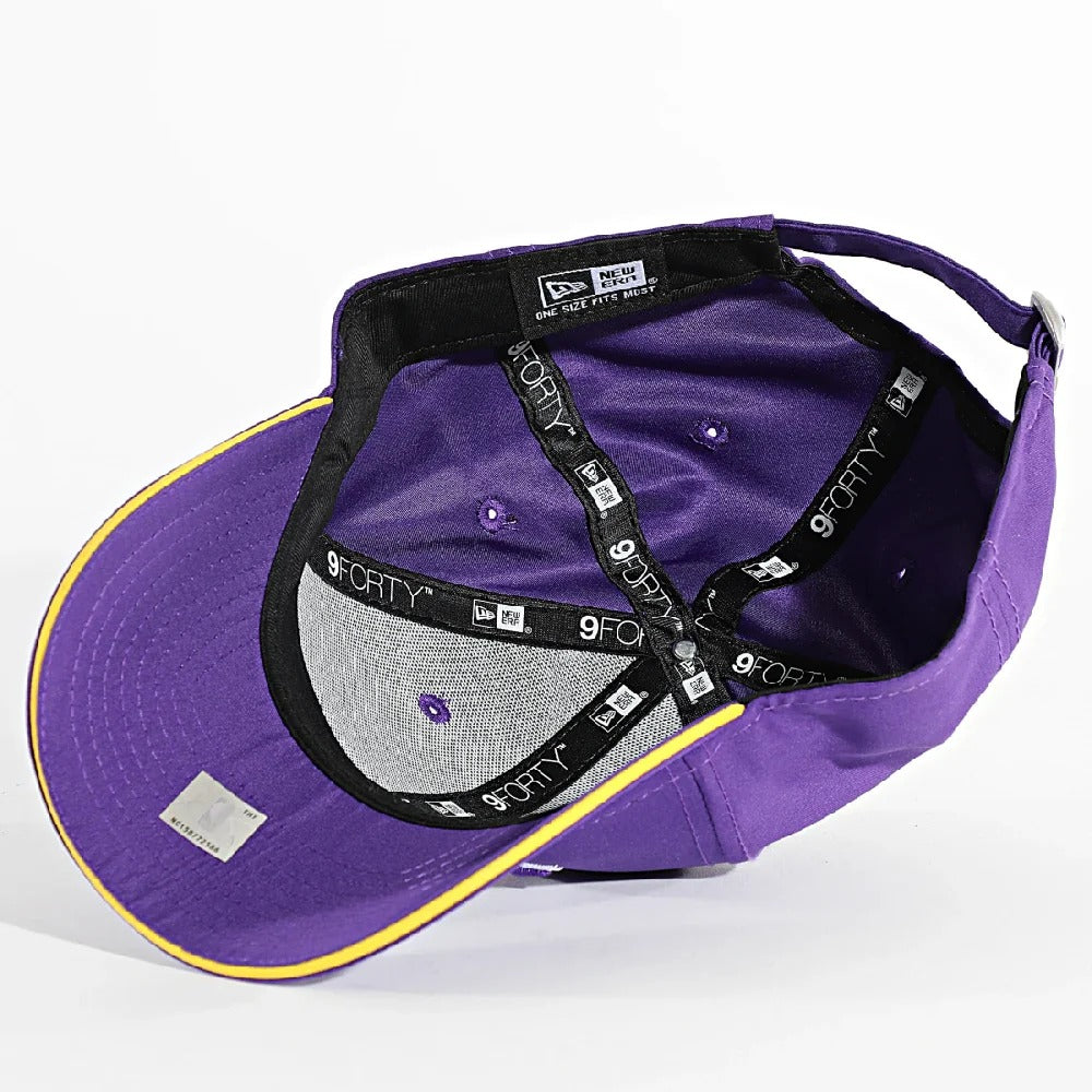 Gorra Los Angeles Lakers NBA Microfibre 9FORTY Ajustable Morado