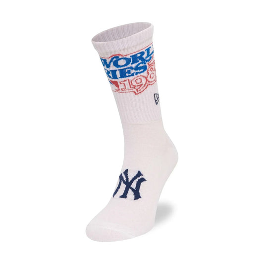 New York Yankees World Series White Crew Socks