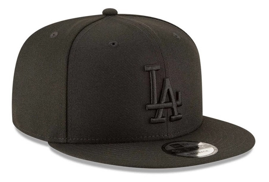 Gorra New Era MLB 9Fifty Los Angeles Dodger Black/Black