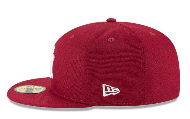 Gorra New York Yankees MLB Classics 59FIFTY Dark Red