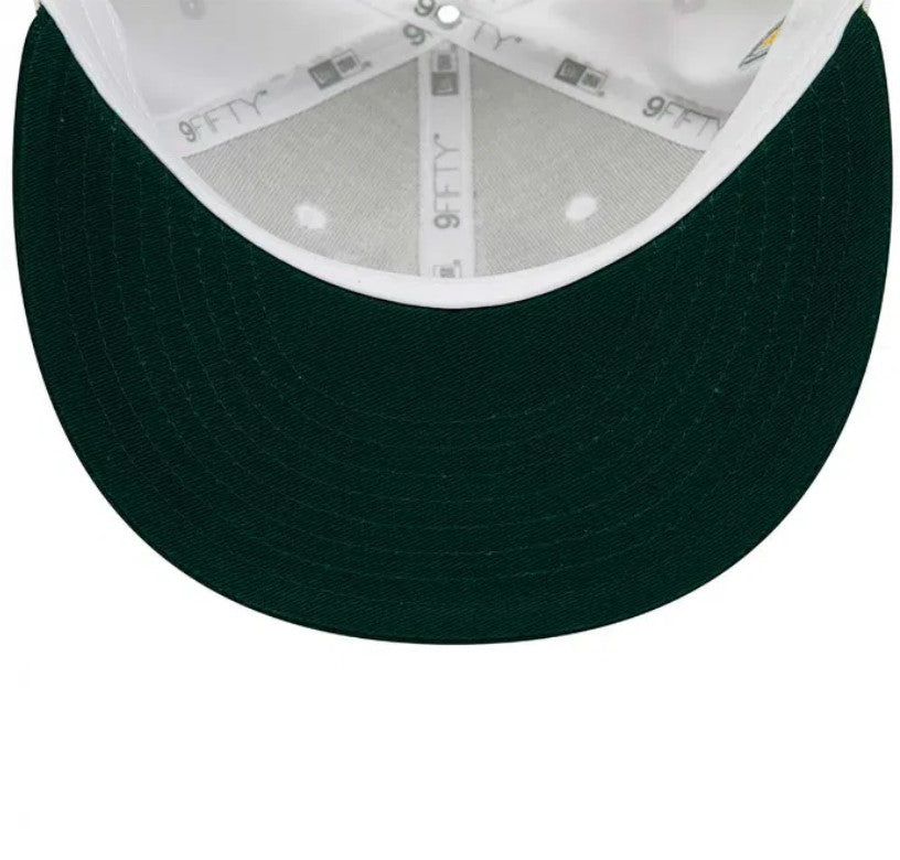 Gorro 9Fifty MLB Oakland Athletics Crown Patches White