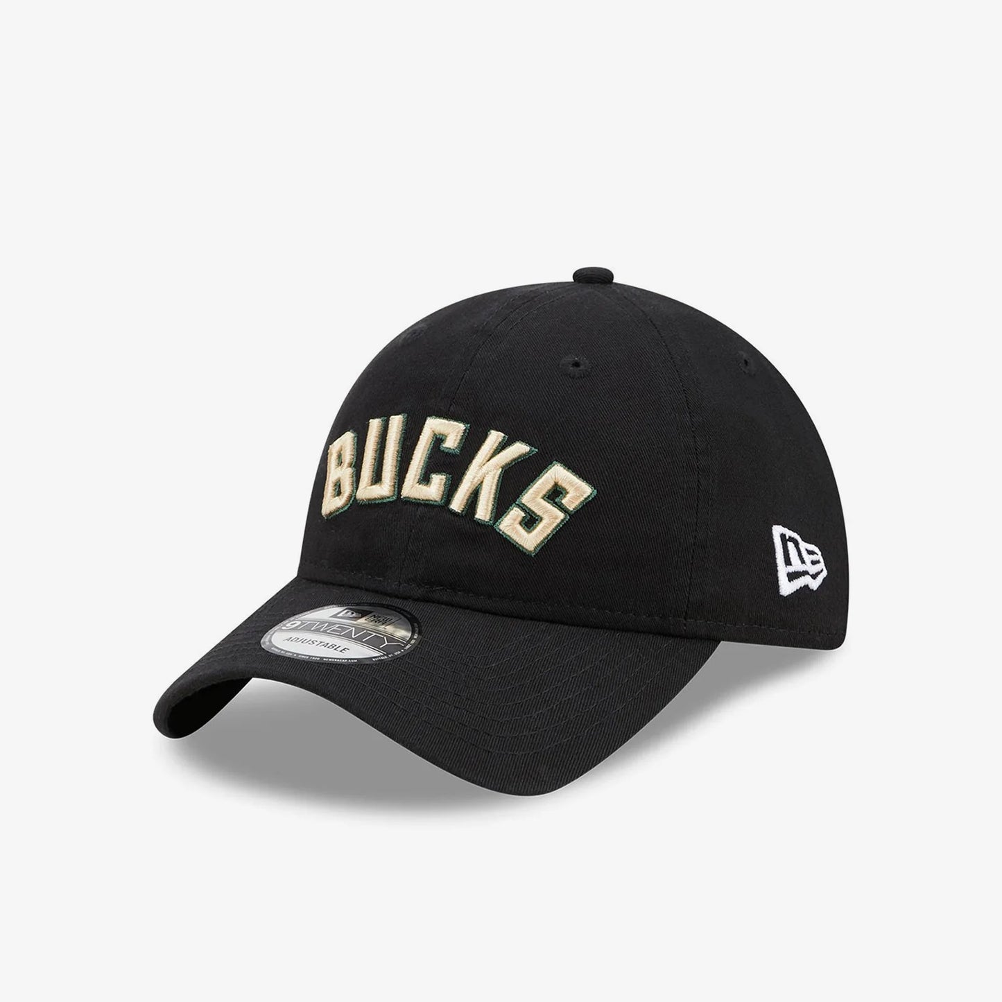 Gorra New Era Milwaukee Bucks NBA Statement Black 9TWENTY