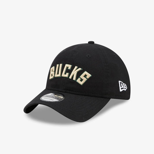 Gorra New Era Milwaukee Bucks NBA Statement Black 9TWENTY