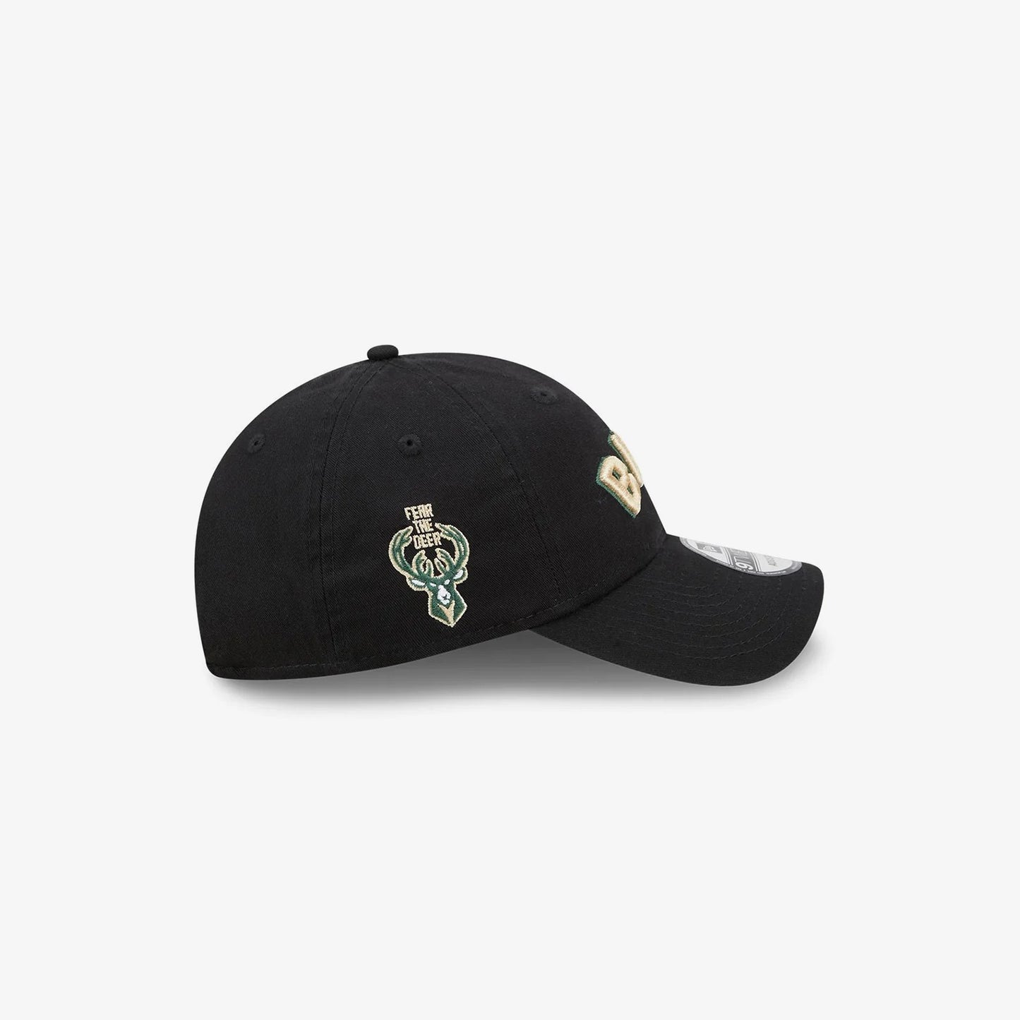 Gorra New Era Milwaukee Bucks NBA Statement Black 9TWENTY