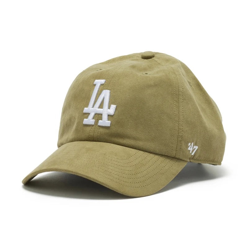 Gorra Los Angeles Dodgers MLB Ballpark Suede '47 Clean Up Sandle Wood