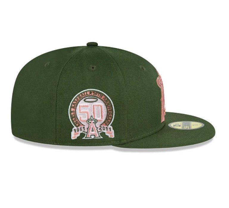 Gorra 59FIFTY MLB Los Angeles Angels Pink Pack