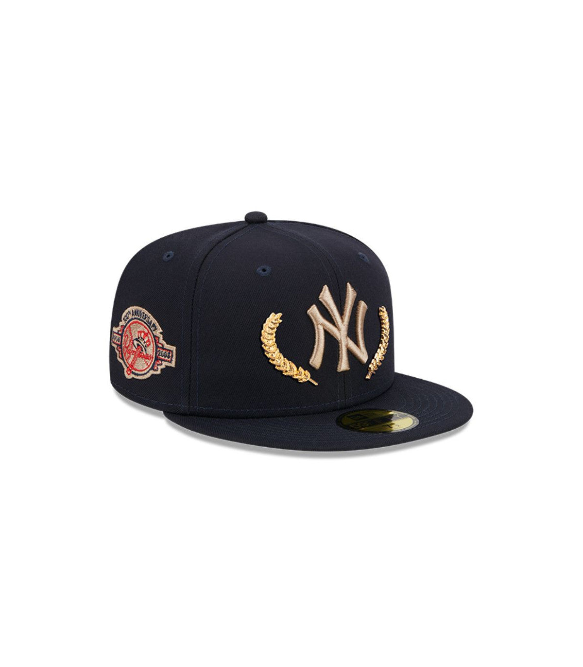 Gorra New York Yankees MLB 59Fifty Gold Leaf Blue