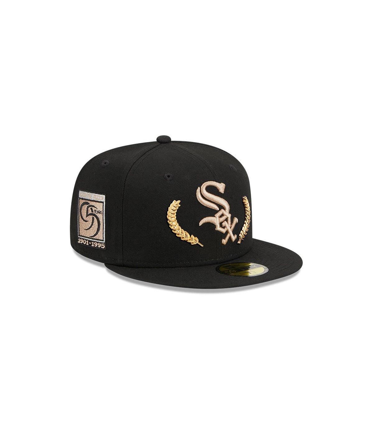 Gorra 59Fifty MLB Chicago White Sox Gold Leaf