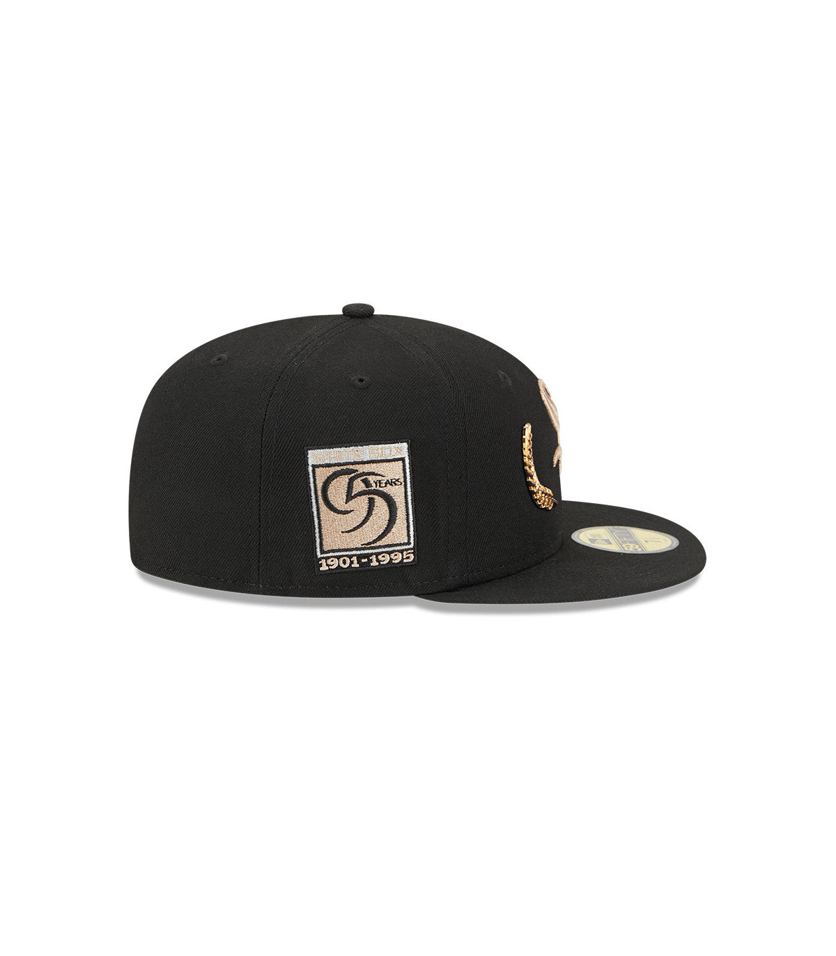 Gorra 59Fifty MLB Chicago White Sox Gold Leaf