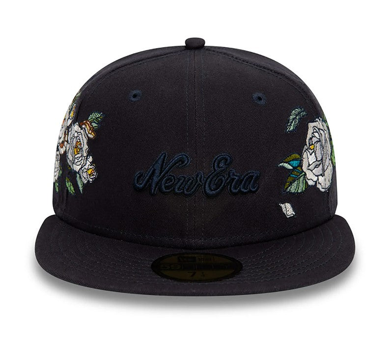 Gorra New Era Flower Icon Navy 59FIFTY Fitted Cap