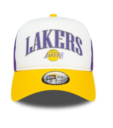 Bonnet rétro violet NBA 9Forty Los Angeles Lakers