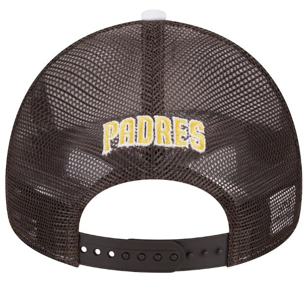 San Diego Padres New Era Spring Training Circle Foam A-Frame 9FORTY Trucker