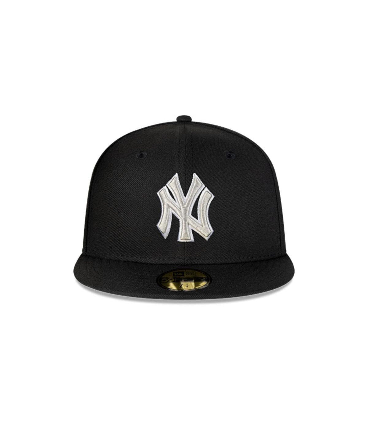 Gorro 59Fifty New York Yankees MLB Soul Black And Silver Black