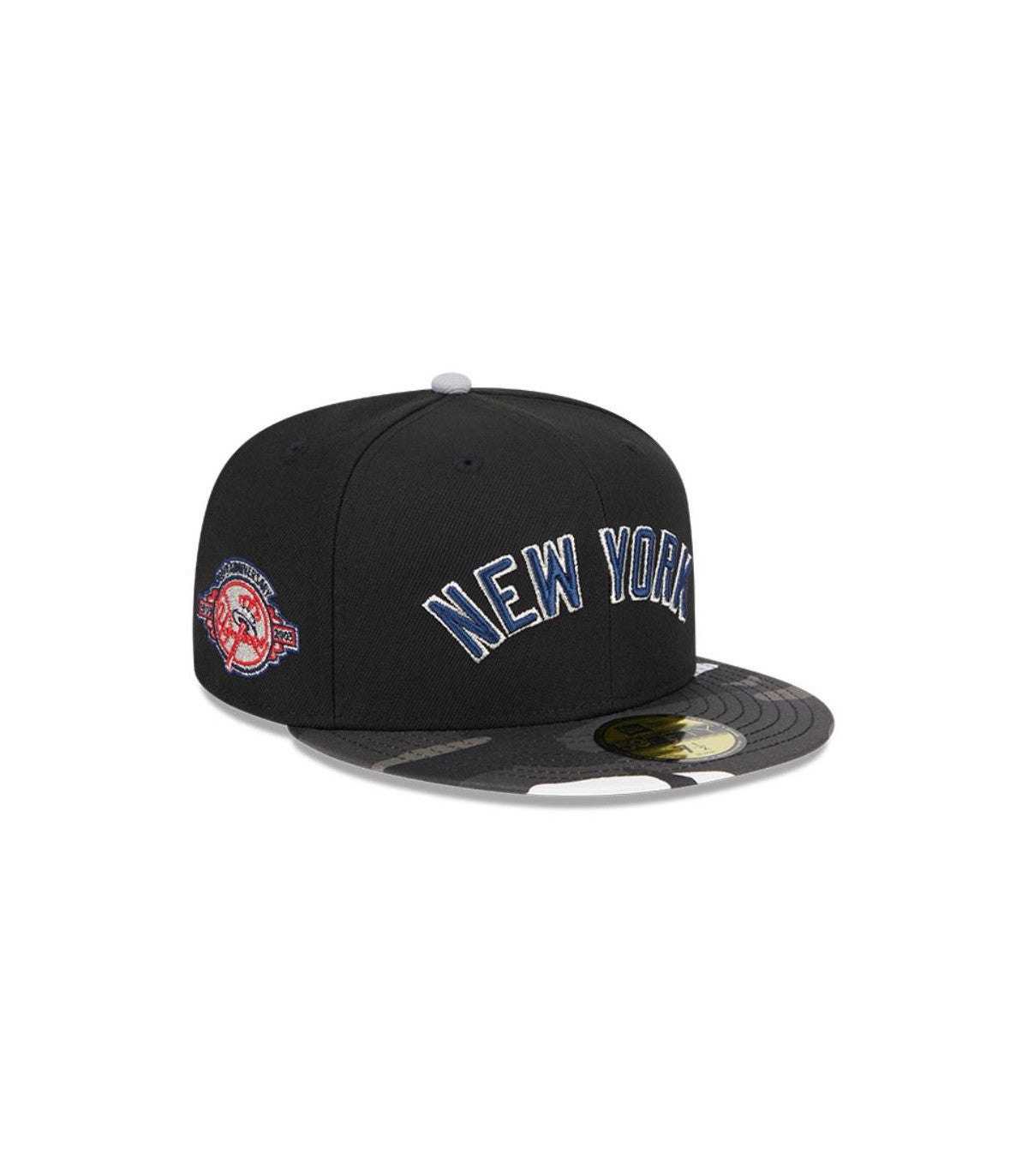 Gorro New York Yankees MLB 59Fifty Metallic Camo Black