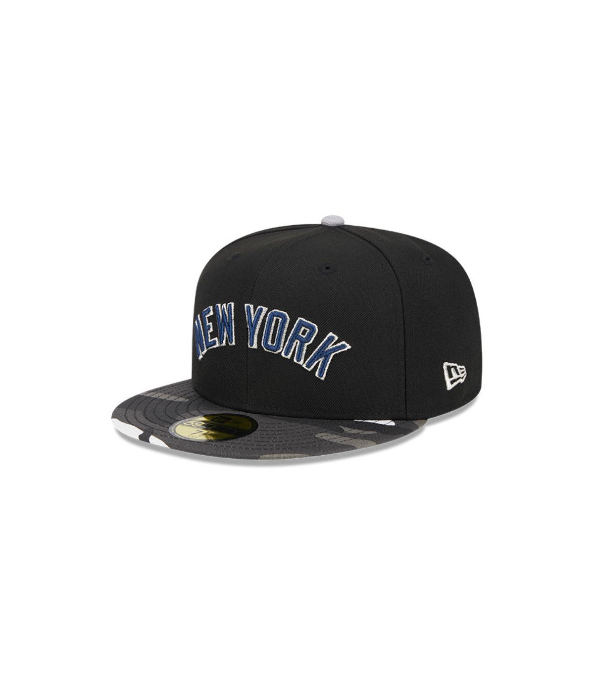 Gorro New York Yankees MLB 59Fifty Metallic Camo Black