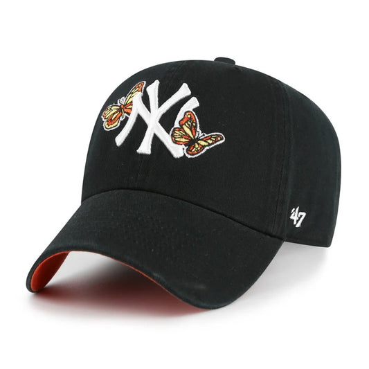 Gorra New York Yankees MLB City Icon Butterfly '47 Clean Up Negro