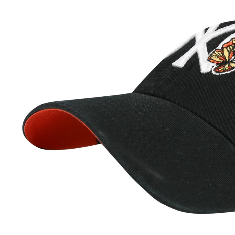 Gorra New York Yankees MLB City Icon Butterfly '47 Clean Up Negro