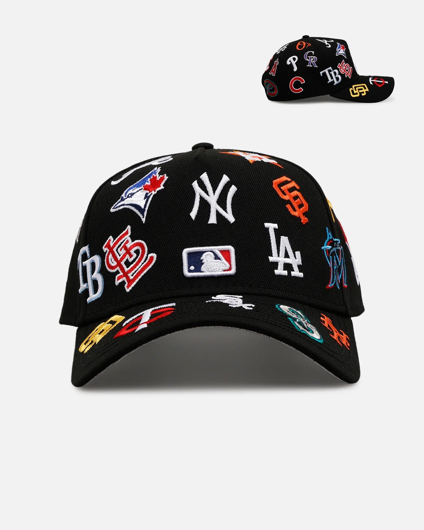 Gorra MLB All Over 9FORTY A-Frame Snapback Black