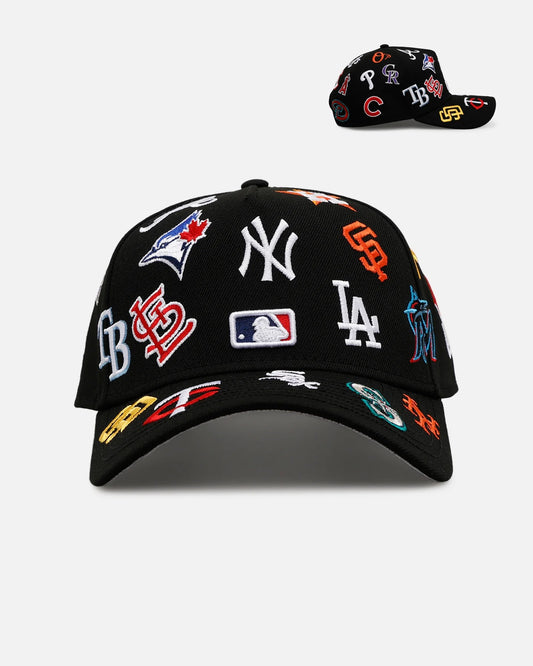 Gorra MLB All Over 9FORTY A-Frame Snapback Black