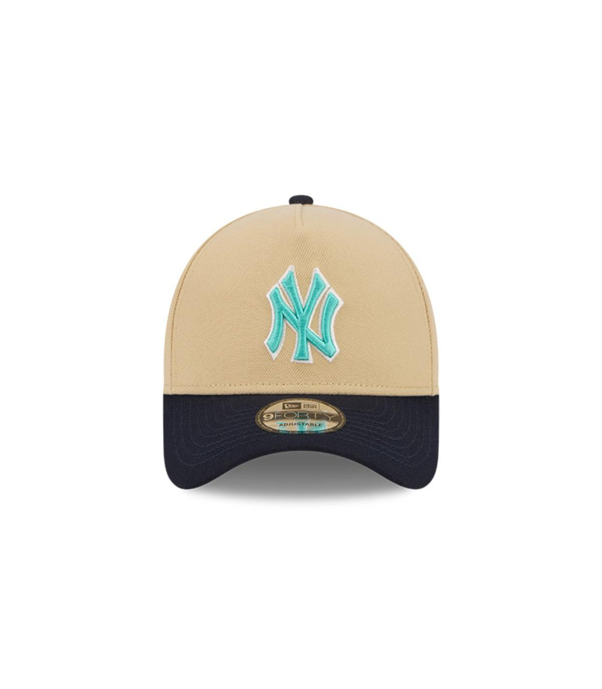 Gorro 9Forty Aframe New York Yankees City Sidepatch Beige