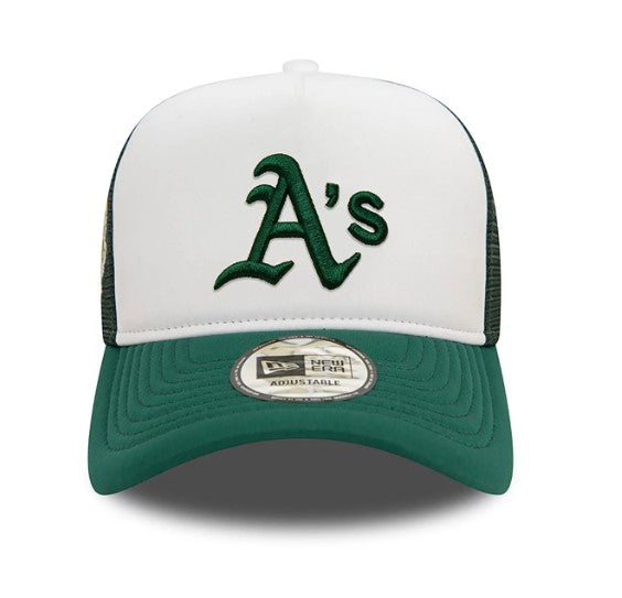 Gorra World Series Collection 9FORTY AF TRUCKER Ajustable New Era Oakland Athletics