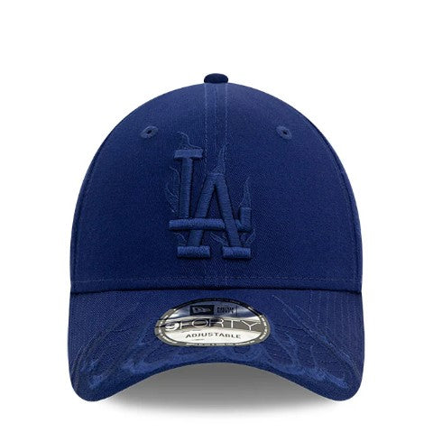 Gorra Los Angeles Dodgers MLB Flames 9FORTY Strapback