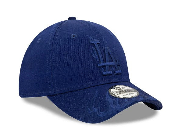 Gorra Los Angeles Dodgers MLB Flames 9FORTY Strapback