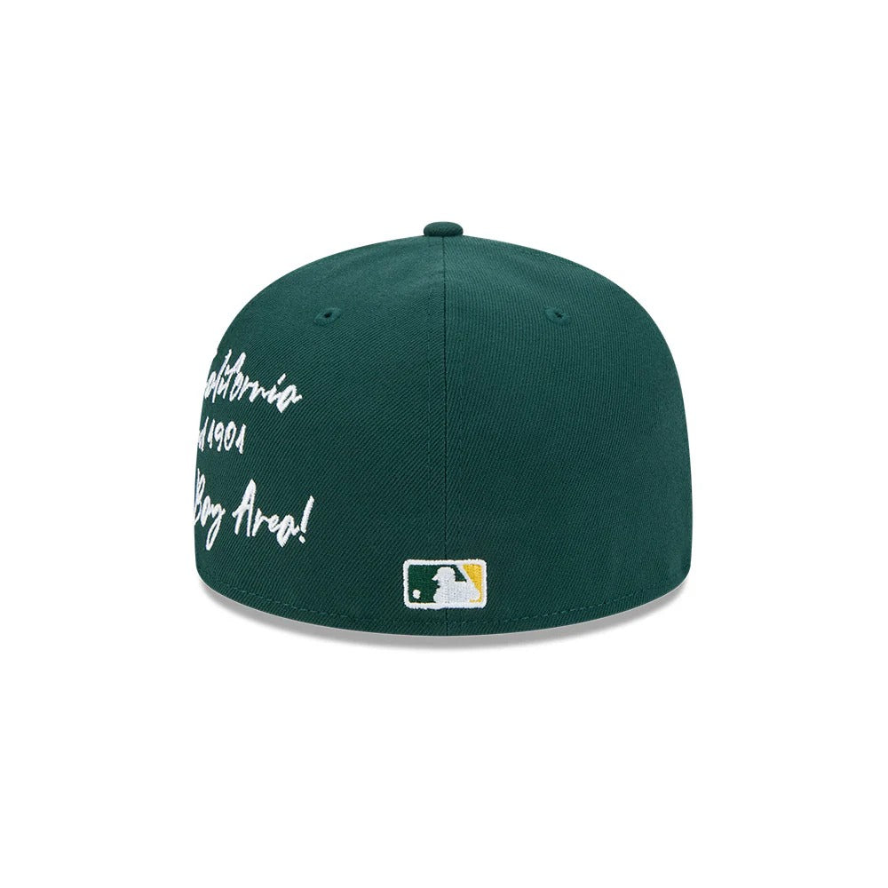 Gorra Oakland Athletics MLB Team Verbiage 59FIFTY
