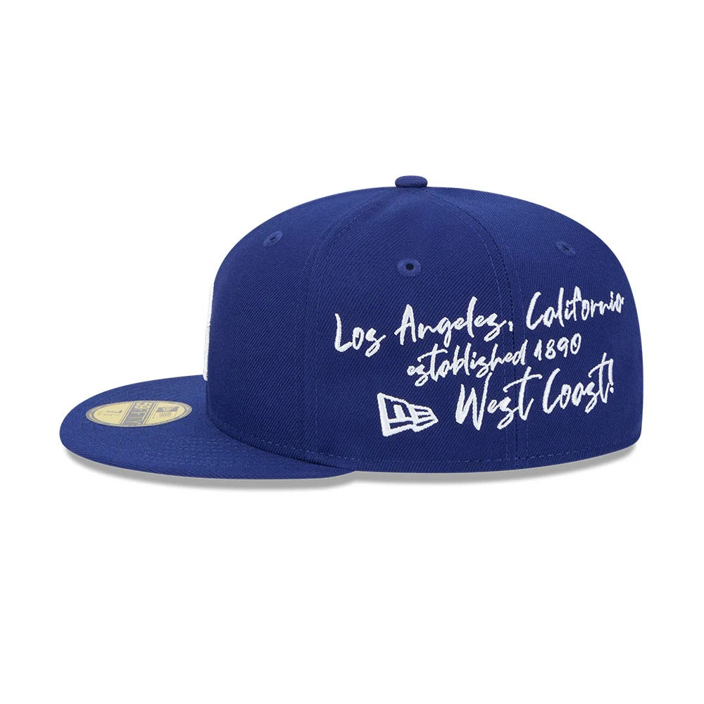 Gorra Los Angeles Dodgers MLB Team Verbiage 59FIFTY