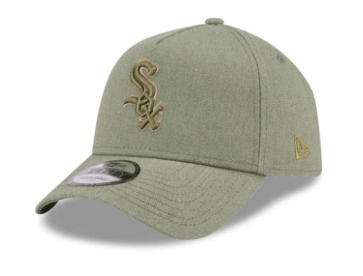 Gorra Chicago White Sox 9Forty AFrame Logo Essentials Olive