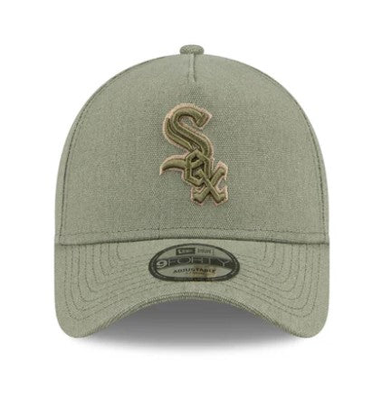 Gorra Chicago White Sox 9Forty AFrame Logo Essentials Olive