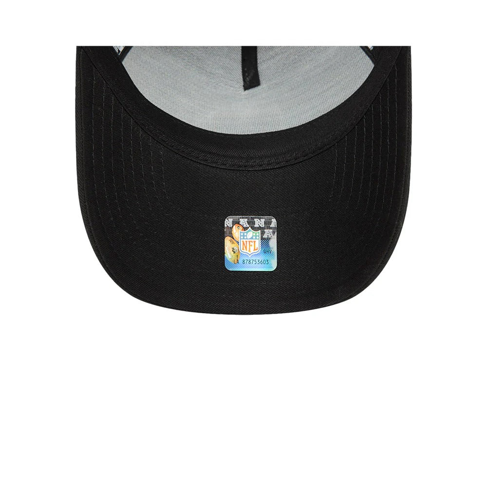 Las Vegas Raiders NFL Metallic Patch 9FORTY AF Snapback