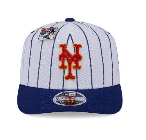 Gorra New York Mets Big League Chew 9SEVENTY Stretch Snap White