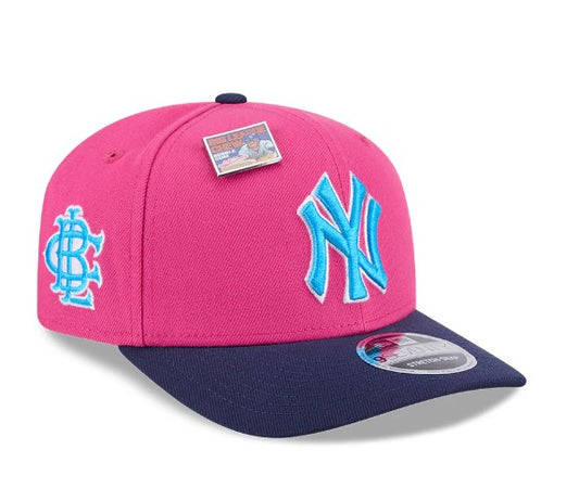 Gorra New York Yankees Big League Chew 9SEVENTY Stretch Snap Dark Pink