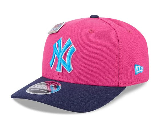 Gorra New York Yankees Big League Chew 9SEVENTY Stretch Snap Dark Pink